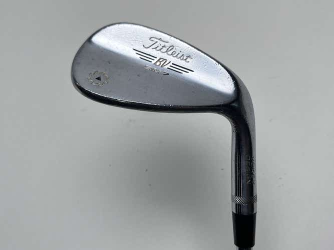 Titleist Vokey SM7 Tour Chrome Wedge 56* 14 Bounce F-Grind S400 Stiff Steel RH