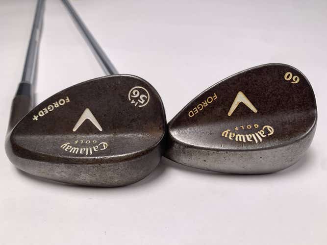 Callaway Forged Vintage Wedge Set 56* 14 60* Wedge Steel Mens RH