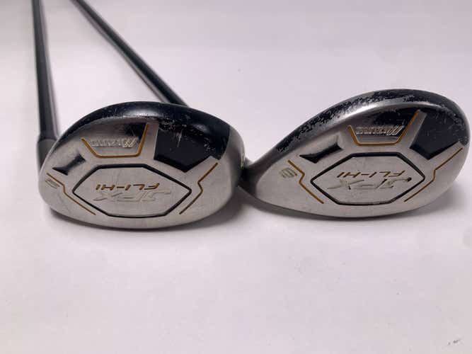 Mizuno JPX Fli Hi 2014 5 & 6 Hybrid Set 25* 28* Orochi RL 60g Regular Light RH