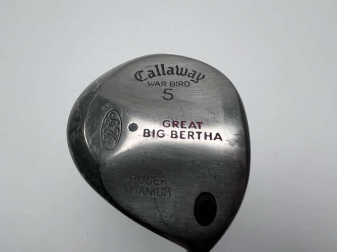 Callaway Big Bertha Warbird 5 Fairway Wood 18* BB UL Firm Graphite Mens RH