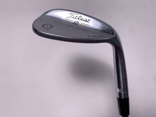 Titleist Vokey SM5 Tour Chrome Wedge 60* 7 Bounce Wedge Steel Mens RH