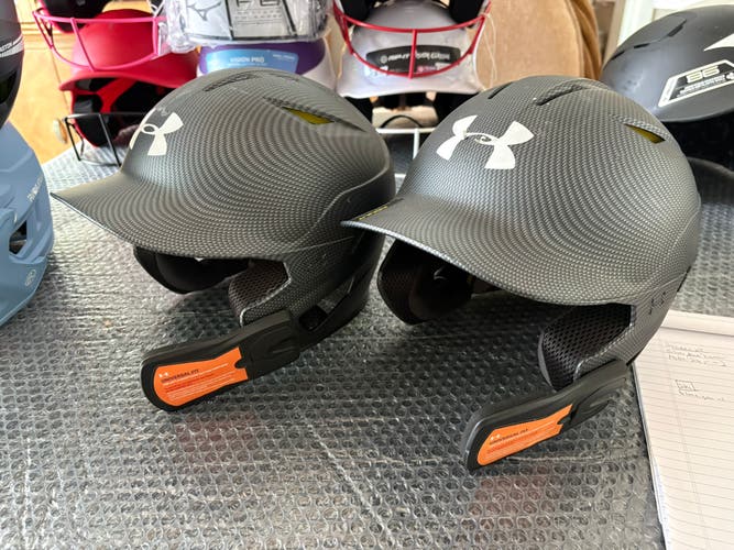 Lot of 2 One Size Fits All Under Armour Batting Helmet (New)