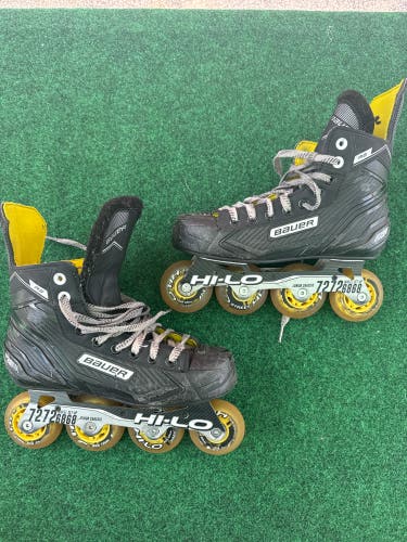 Senior Bauer RS Inline Skates Regular (Width) Size 5 (Used)