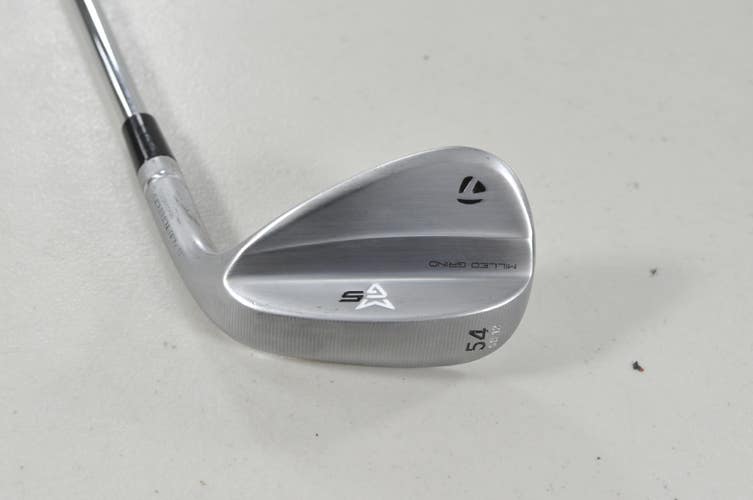 TaylorMade Milled Grind 5 Chrome 54*-12 Wedge DG 115g Wedge Flex Steel #223848