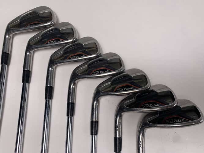 LEFTY Titleist 712 AP1 Iron Set 5-PW+GW Dynalite Gold XP R300 Regular LH +1/2''
