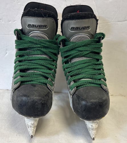 Black/Gray Bauer Vapor X:50 Hockey Skates Regular Width Size 2 (Used)