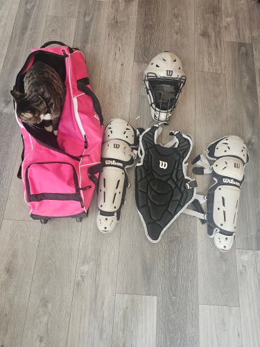 Wilson  Youth EZ Gear 2 w/ Catchers bag