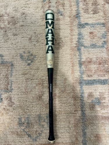 2026 Louisville Slugger Omaha Alloy BBCOR Certified Bat (-3) 30 oz 33" (New)