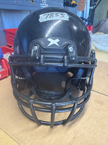 USED XENITH X2E+ YOUTH FOOTBALL HELMET - LARGE - BLACK