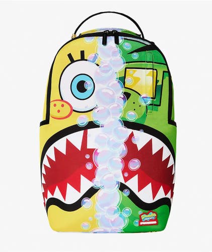 Sprayground SpongeBob VS Moneybear Backpack Unisex Multi Shoulder Strap GBS229