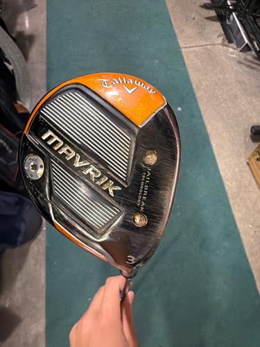 Used Callaway MAVRIK Mens Fairway Wood RH 3 Wood 11605-S000224592