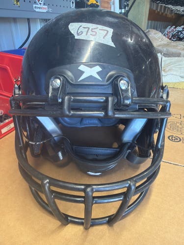 USED XENITH X2E+ YOUTH FOOTBALL HELMET - LARGE  - BLACK