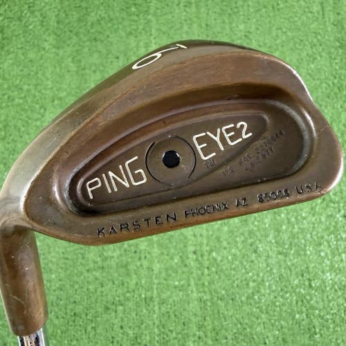 Ping Eye 2 Becu Beryllium Copper 9 Iron Black Dot K-Shaft Left Handed