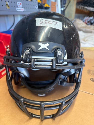 USED XENITH X2E+ ADULT FOOTBALL HELMET - XL - BLACK