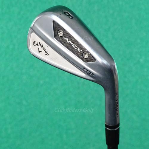 Callaway Apex Pro Forged '24 Single 6 Iron AMT R300 Tour White Steel Regular