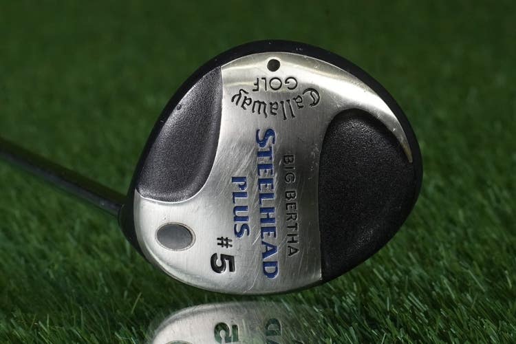 Callaway Big Bertha Steelhead Plus 5 Wood Fairway UniFlex Steel Shaft RH