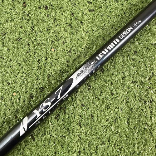 Graphite Design YS-7 MSI-70 Stiff Flex Driver Shaft Uncut .350 Tip 46