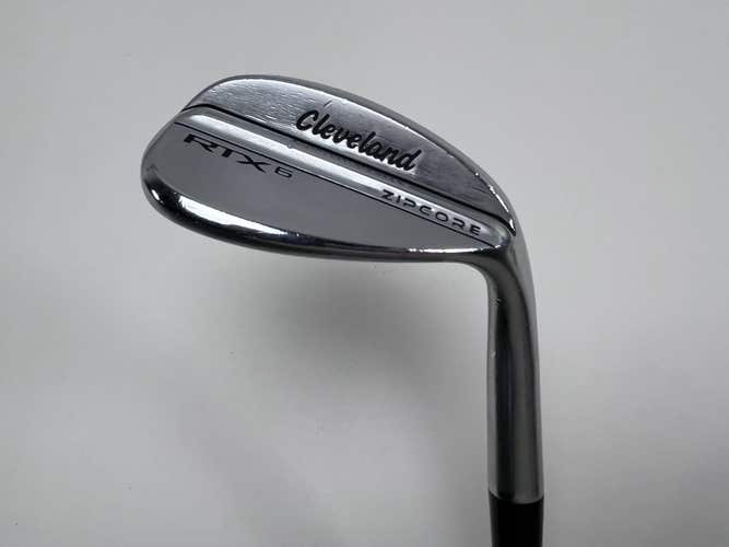 Cleveland RTX 6 ZipCore Tour Satin Sand Wedge SW 56* 10 MID Spinner RH