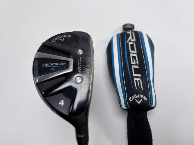 Callaway Rogue X 4 Hybrid 20* Aldila Synergy 60g Regular Graphite Mens RH HC