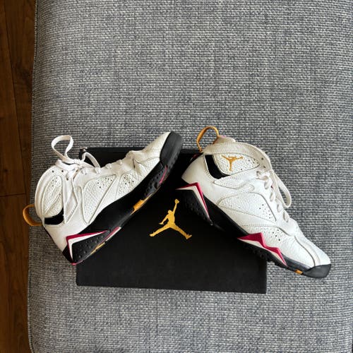 Air Jordan 7 Retro GS 'Cardinal' 2022 (DQ6040-106) w/ Box | Sz 6Y