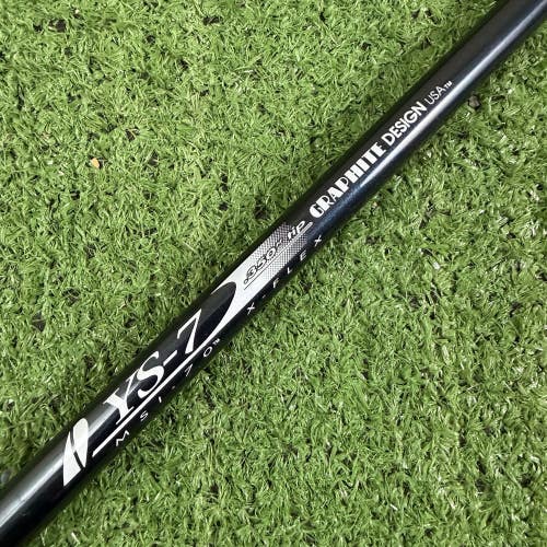 Graphite Design YS-7 MSI-70 Extra Stiff X Flex Driver Shaft Uncut .350 Tip 46