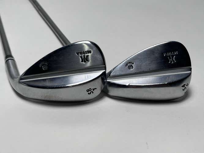 Miura Forged Chrome (Y and C) Wedge Set 54* | 58* Accra TZ 95i 95g Graphite