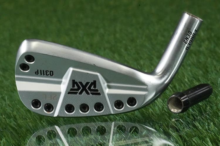 PXG 0311P GEN3 7-Iron LH 2FL Lie - Fitting Demo Head W/ 0.370 Adapter / Sleeve!