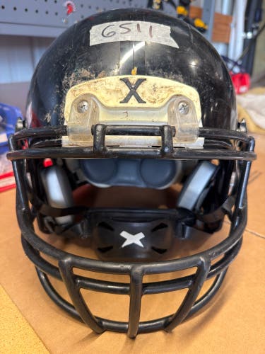 USED XENITH X2E+ YOUTH FOOTBALL HELMET - LARGE - BLACK