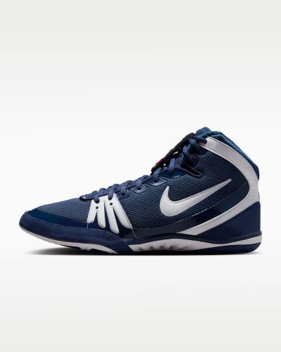 Men’s Size 9.5 (11.0 W) Nike Freek Men's Wrestling Shoes 316403-411 Navy White (New)