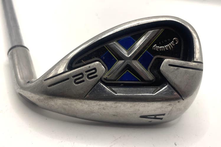 Callaway X22 Approach Wedge A Gap Wedge Uniflex X-22 Steel Shaft RH