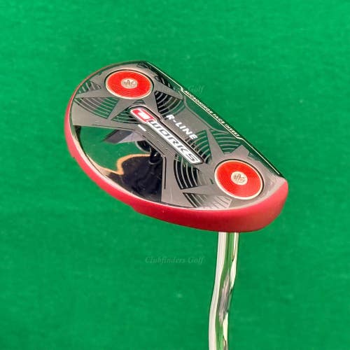 Odyssey O-Works R-Line Red 35" Double-Bend Mallet Putter w/ Stability Tour