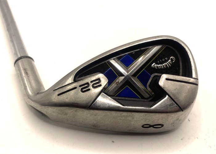 Callaway X22 8 Iron Uniflex X-22 Steel Shaft RH