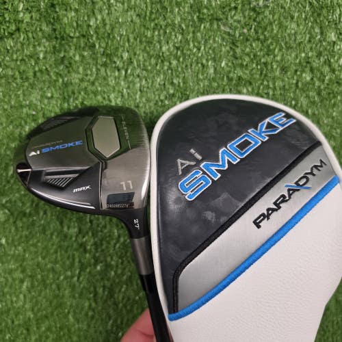 Callaway Paradym Ai Smoke Max Fairway 27 11 Wood Tensei AV Blue Regular RH 40"