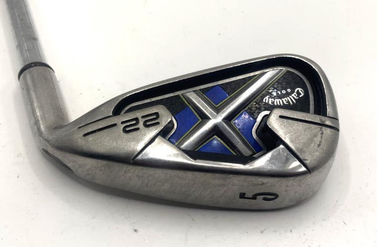 Callaway X22 5 Iron Uniflex X-22 Steel Shaft RH