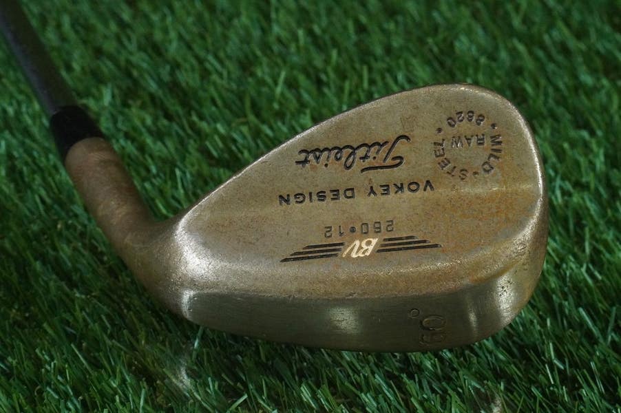 Titleist BV 260 12 60 Wedge RAW Vokey Design 8620 Milled Steel