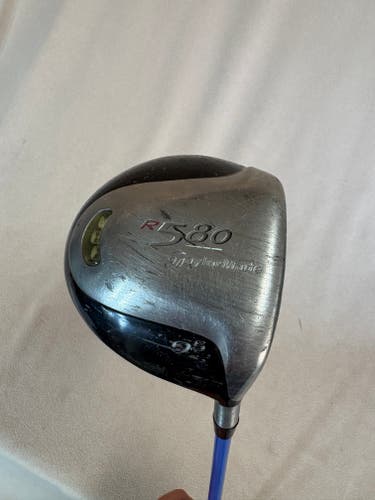 Unisex TaylorMade R580 Right Handed Driver Regular Flex 9.5 Loft Graphite Shaft (Used)