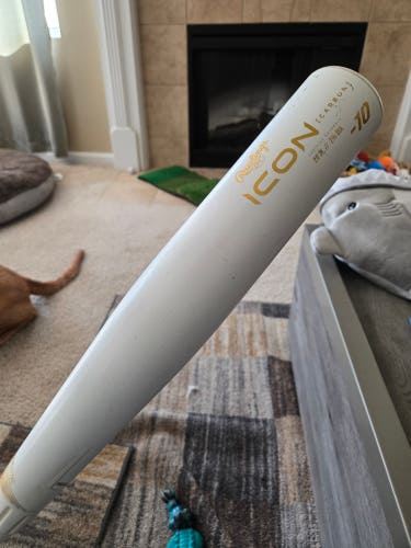 Rawlings Icon Composite USSSA Certified Bat (-10) 19 oz 29" (Used)