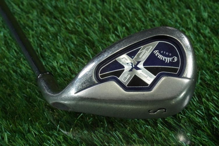 Callaway X18 Sand Wedge "S" UniFlex Steel Shaft RH With New Blue Pure Grip!
