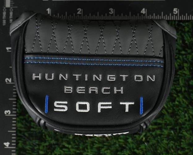 Cleveland Huntington Beach SOFT Mallet Putter Headcover Black / Blue ~ LH/RH