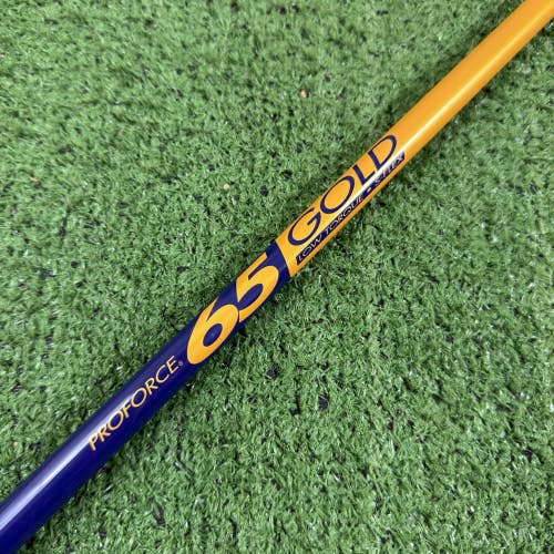 UST Mamiya Proforce Gold 65 Driver Shaft Uncut .335 Tip 46 Stiff Flex