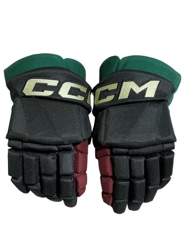 COYOTES Senior CCM Tacks XF Pro Gloves 14" Pro Stock (Used) 78131