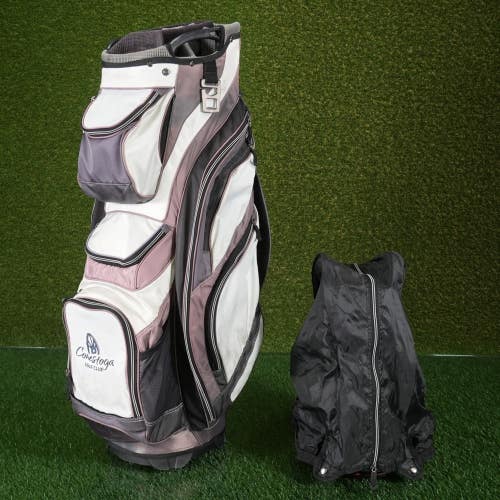 Callaway ORG 14 Ladies Cart Golf Bag 14Way Golf Club Logo + Rain Hood