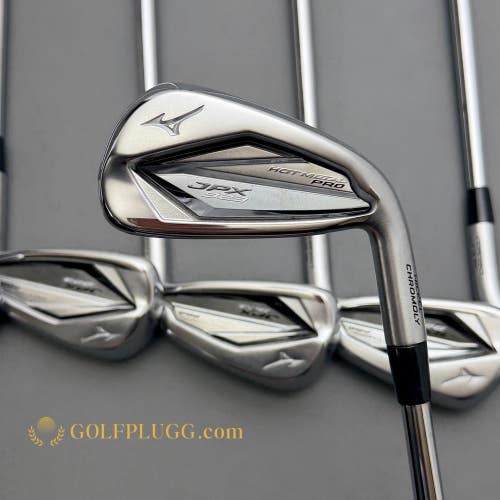 Mizuno JPX 923 Hot Metal Pro Iron Set 4-PW / Dynamic Gold Steel, Stiff (55)
