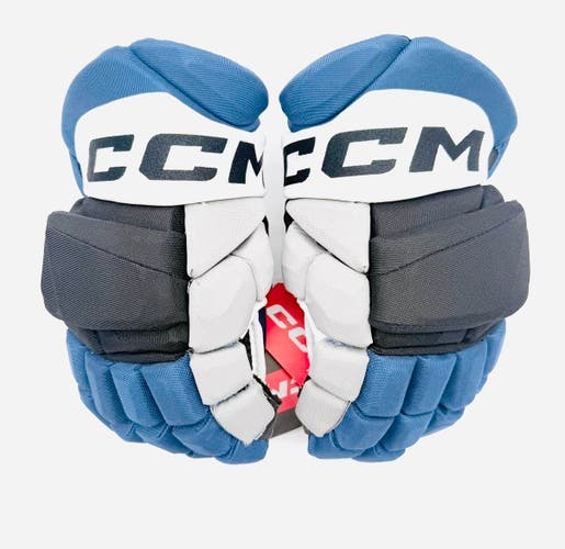 New Tampa Bay Lightning CCM JetSpeed FT8 Hockey Gloves-13”-Single Layer Palms