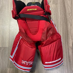 Junior Sherwood Morph 1 Hockey Pants Pro Stock - NYR (New)