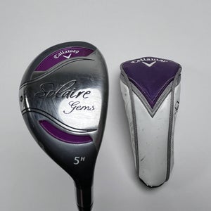 Callaway Solaire Gems 5 Hybrid 25* Solaire 45g Ladies Graphite Womens RH HC