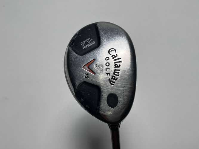 Callaway Fusion FT Draw 5 Hybrid 26* Aldila NVS Hybrid Ladies Graphite Womens RH