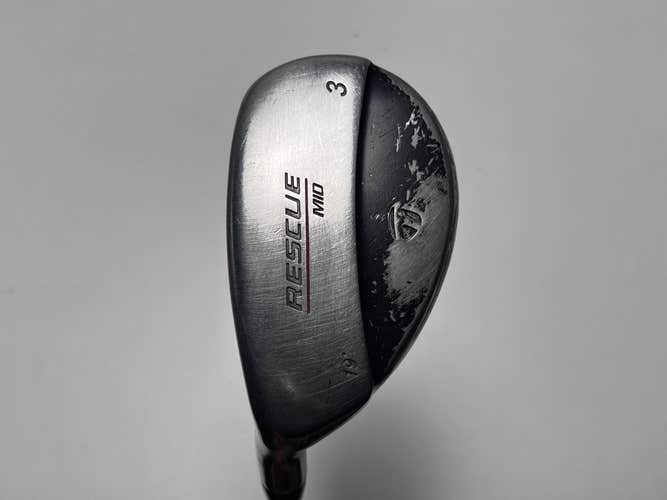 TaylorMade Rescue Mid 3 Hybrid 19* Regular Graphite Mens LH