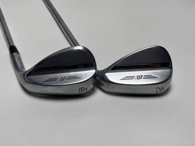 Titleist Vokey SM10 Tour Chrome Wedge Set 52* 8 | 58* 14 SM10 Wedge RH