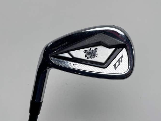 LEFTY Wilson D7 Forged Single 7 Iron Project X Catalyst 5.5 80g Regular LH